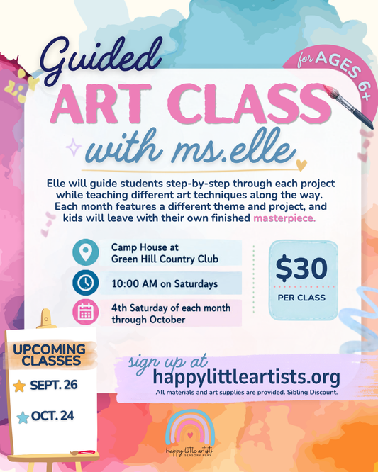 Guided Art Class with Ms. Elle 🎨